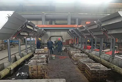 Medium-Frequency Furnace up to 3,000 kg, Electric Arc Furnace up to 60,000 kg